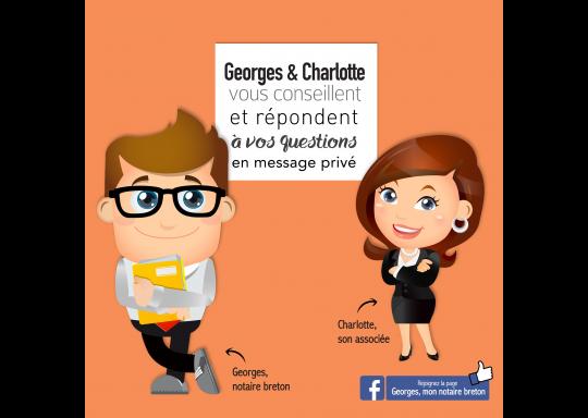 Georges et Charlotte, notaires bretons